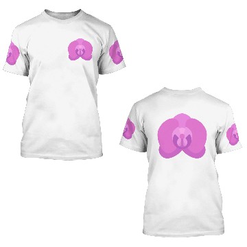 Discover Orchid 3D T Shirts
