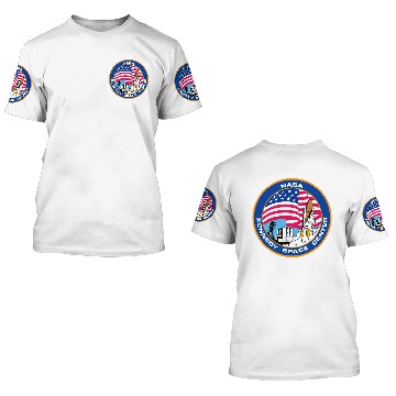 Discover NASA Kennedy Space Center 3D T Shirts