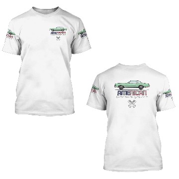 Discover American Cruiser Light Green 3D T Shirts