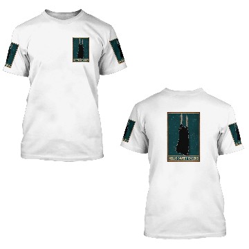 Discover Black Cat Hello Sweet Cheeks cat gift 3D T Shirts