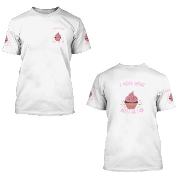 Discover Baker Baking Cupcake Bread Cookie Kitchen Cooking 3D T Shirts