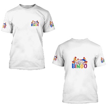 Discover Bingo 3D T Shirts