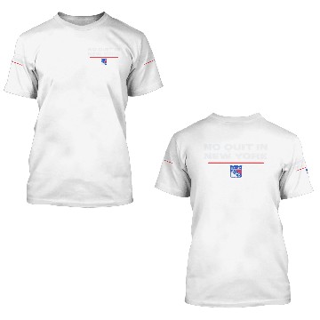 Discover New York Rangers No Quit 3D T Shirts