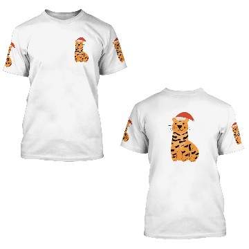 Discover Happy Tiger 3D T Shirts