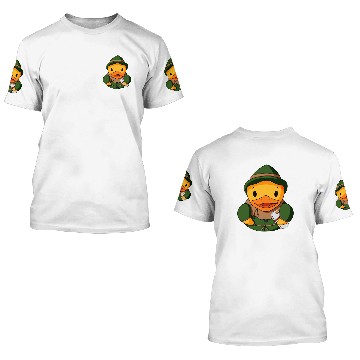 Discover Scarecrow Rubber Duck 3D T Shirts