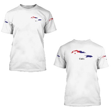 Discover Flags and countries Cuba 3D T Shirts