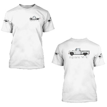 Discover Square Body White 3D T Shirts