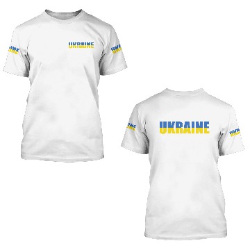 Discover I Stand With Ukraine cropped 3D T Shirts