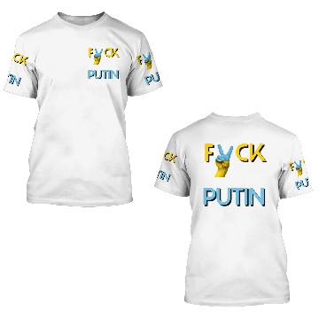 Discover Fcuk Putin 2 3D T Shirts