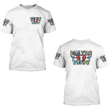 Discover Dialysis Nurse 3D T Shirts