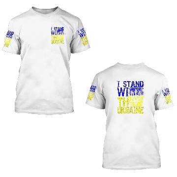 Discover I STAND WITH UKRAINE 3D T Shirts