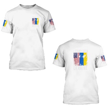 Discover I stand with Ukraine Stop Ukraine War 3D T Shirts