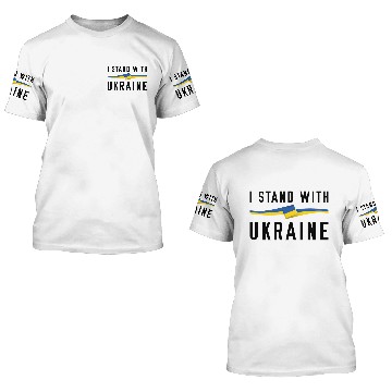 Discover I Stand With Ukraine 3D T Shirts