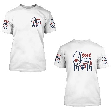 Discover Cheer mom 3D T Shirts