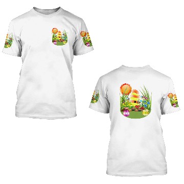 Discover Bee Hive Home 3D T Shirts