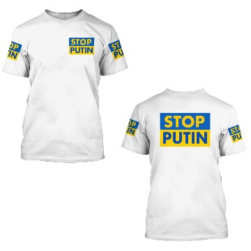 Discover Stop putin 3D T Shirts