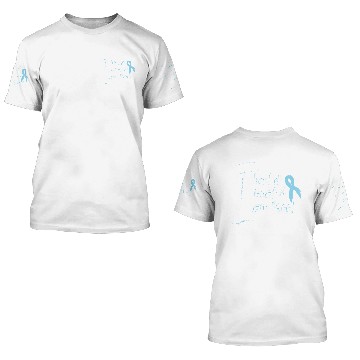 Discover Prostate Cancer Awareness Fight Cancer Ribbon 3D T Shirts