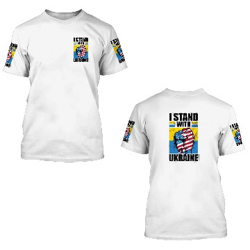 Discover I Stand With Ukraine 3D T Shirts