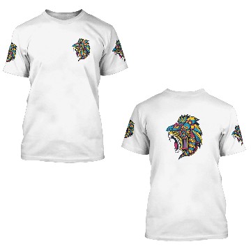 Discover jaguar front and center 3D T Shirts