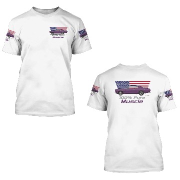 Discover Purple Muscle In Violet 3D T Shirts