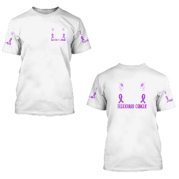 Discover Testicular Cancer Awareness Movement Survivor 3D T Shirts