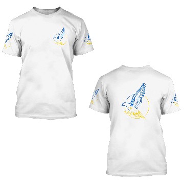 Discover Ukraine Dove Peace 3D T Shirts