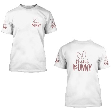 Discover Mama and Mini Bunny Easter Happy Easter Day 3D T Shirts