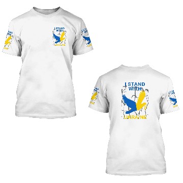 Discover I Stand With Ukraine 3D T Shirts