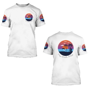 Discover Maya Beach Belize 3D T Shirts