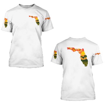 Discover Jacksonville Florida 3D T Shirts