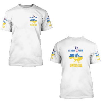 Discover I stand with ukraine 3D T Shirts