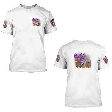 Discover Lavender 3D T Shirts