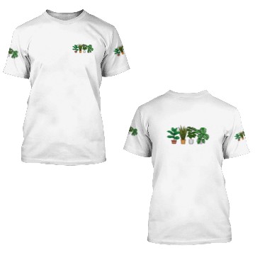 Discover Plants Dad 3D T Shirts
