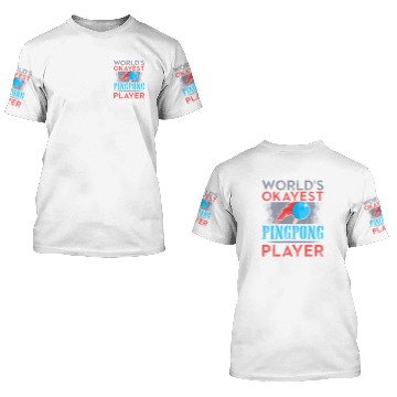 Discover Ping Pong Player Table Tennis Gift 3D T Shirts