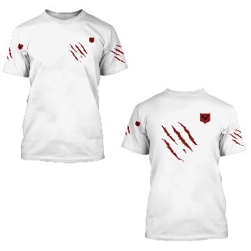 Discover MORBIUS Vampire Bat Scratch Typography 3D T Shirts