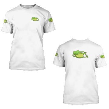Discover My frog sleep 3D T Shirts official sleep