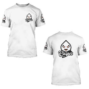 Discover Casper your friendly ghost 3D T Shirts