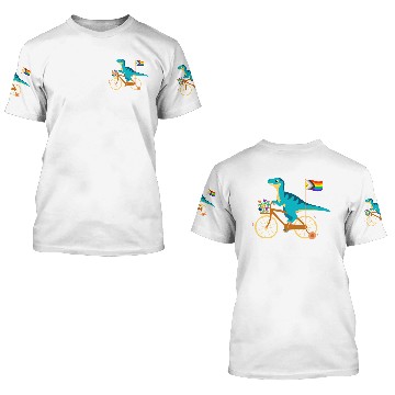 Discover velociraptor 3D T Shirts
