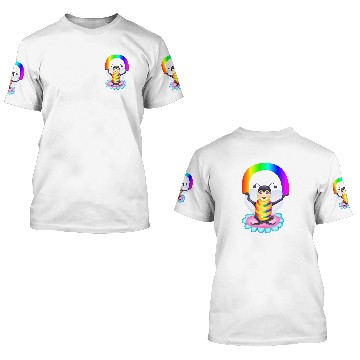 Discover Rainbow Spectrum Bee 3D T Shirts