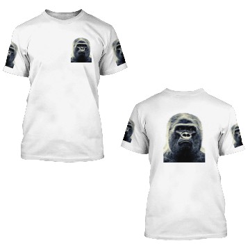 Discover SILVERBACK GORILLA 3D T Shirts