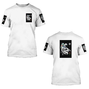 Discover Space Astronaut Environmentalist 3D T Shirts