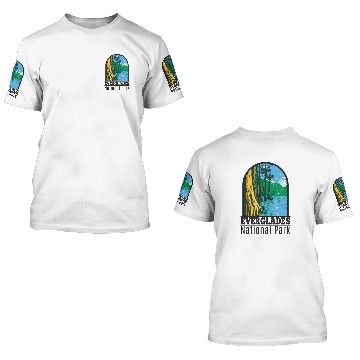 Discover Everglades National Park Florida 3D T Shirts