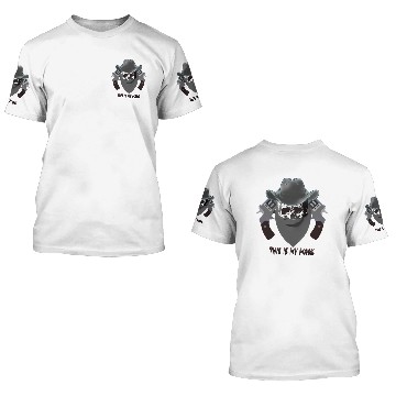 Discover cowboy mask 3D T Shirts