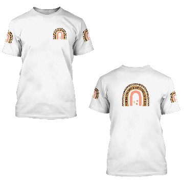 Discover Funny Occupational Therapy Leopard Rainbow OT 3D T Shirts