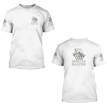 Discover Master Baiter - Wels Catfish Hunter 3D T Shirts