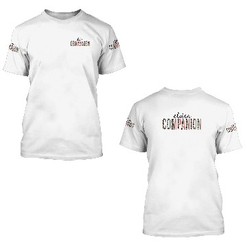 Discover Elder Companion Leopard Print Funny 3D T Shirts