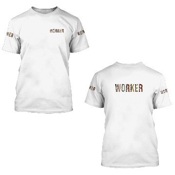 Discover Laundry Worker Leopard Print Funny Gift 3D T Shirts