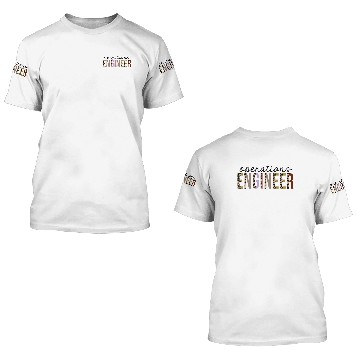 Discover Operations engineer Leopard Print Funny 3D T Shirts