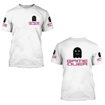 Discover Game Over 3D T Shirts