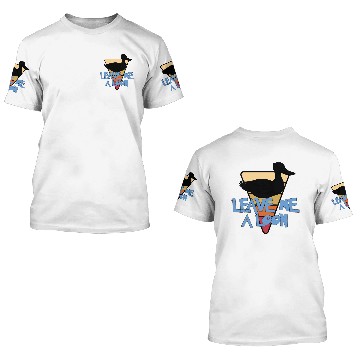 Discover Leave Me A Loon Bird Watcher 3D T Shirts